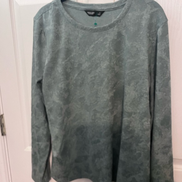 Simply Vera Vera Wang Tops - Simply Vera Vera Wang Teal Long Sleeve Top